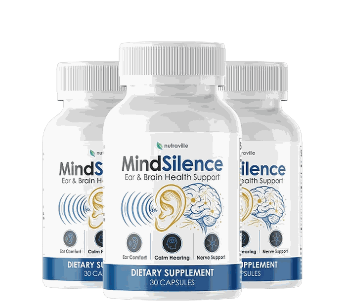 Three bottles of MindSilence